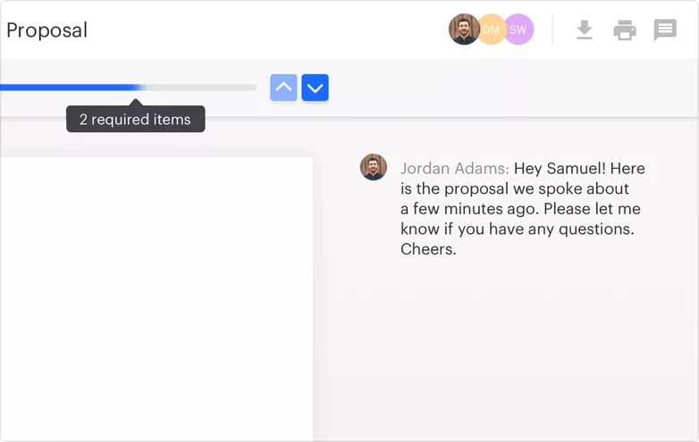 Selected image preview